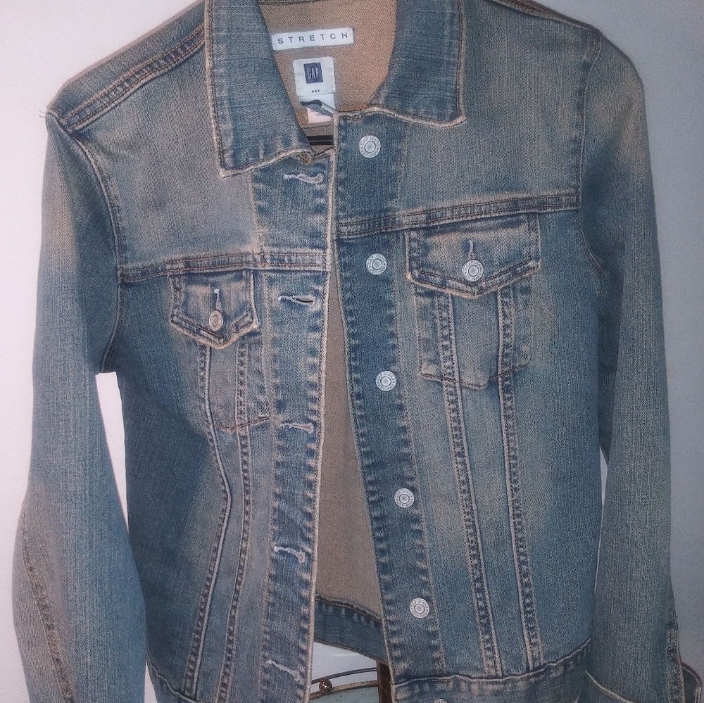 Gap Stretch Denim Jean Jacket M 💓